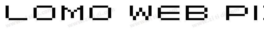 lomo web pixel字体转换 lomo web pixel字体转换